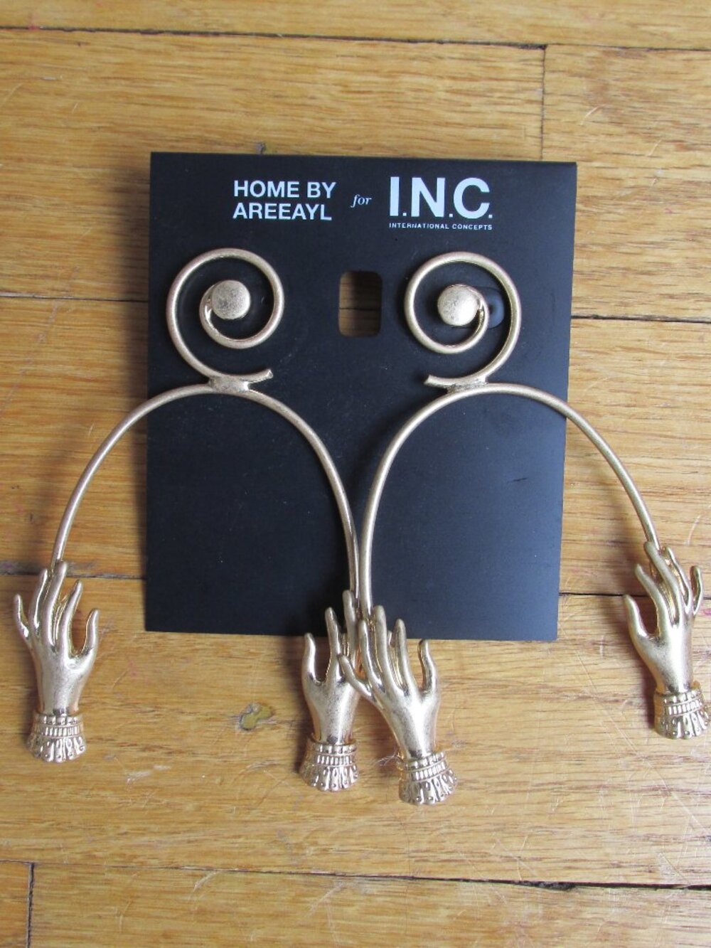 home by AREEAYL for Inc Large Sisterhood Earrings